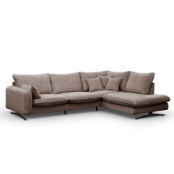 Coltar fix dreapta L cappuccino Princess