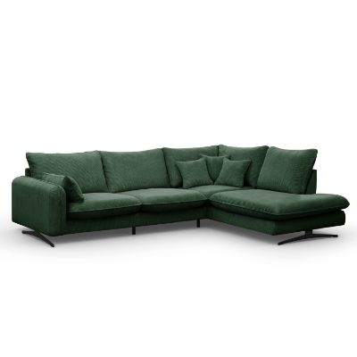 Coltar fix dreapta L verde Princess