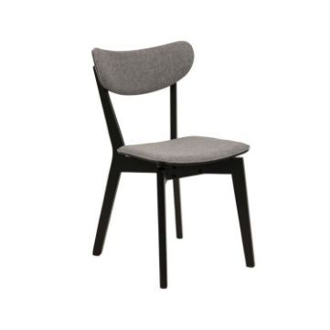 	Scaun dining negru/gri Roxby