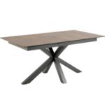 Masa dining extensibila 168/210 cm blat maro Heaven