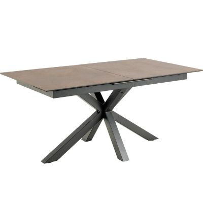 Masa dining extensibila 168/210 cm blat maro Heaven