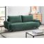 Canapea extensibila de 3 locuri verde Cremona