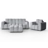 Set living gri deschis Bona