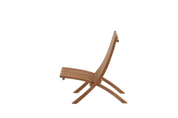 Imagine Vă rog să traduceți complet: Kenya Sissor Sunbathing Lounge Chair 2-pack - Teak