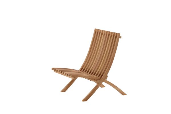 Imagine Vă rog să traduceți complet: Kenya Sissor Sunbathing Lounge Chair 2-pack - Teak