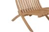 Imagine Vă rog să traduceți complet: Kenya Sissor Sunbathing Lounge Chair 2-pack - Teak