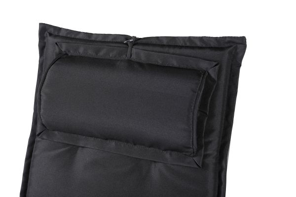 Imagine Hanna 5 Position Cushion cu pernă - poliester negru