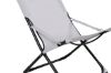 Imagine Seville Foldable Relax Chair 2-pack - Black Frame/Grey Cushion