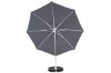 Imagine Leeds - Umbrella - 3,5 m diam 360 grader - White/Grey fabric