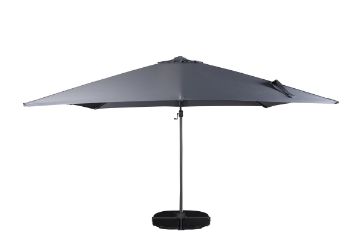 Imagine Leeds Umbrella 3*3m - Negru/Gri