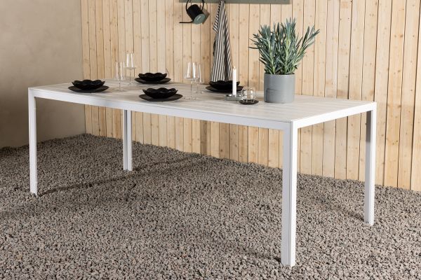 Imagine Break Dining Table  - White / White Aintwood