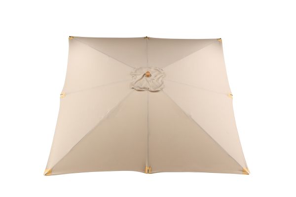 Imagine Naxos Umbrelă - 3*3m - Lemn / Maro