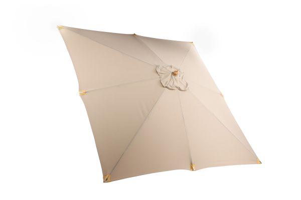 Imagine Naxos Umbrelă - 3*3m - Lemn / Maro