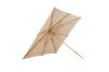 Imagine Naxos Umbrelă - 3*3m - Lemn / Maro