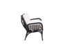 Imagine Moana Sofa - Black Rattan / White Spunpolyster