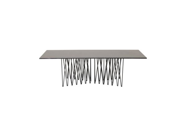 Imagine Stone - Sofa Table - Artifical Stone / Black