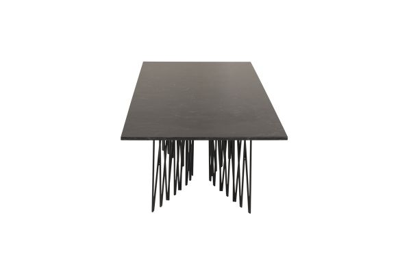 Imagine Stone - Sofa Table - Artifical Stone / Black