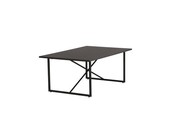 Imagine Pryor Sofa Table - Black / Black MDF