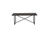 Imagine Pryor Sofa Table - Black / Black MDF