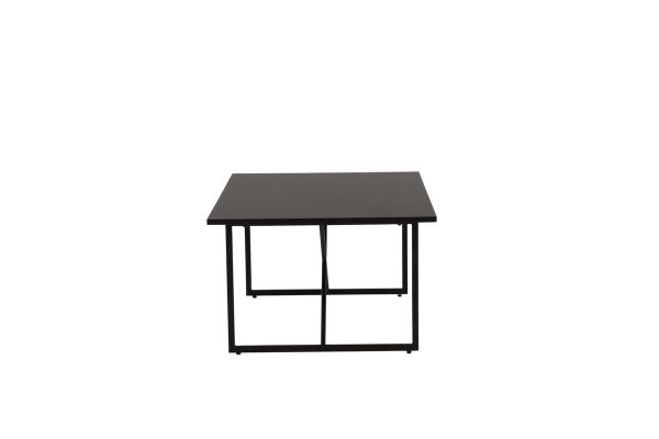 Imagine Pryor Sofa Table - Black / Black MDF