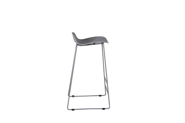 Imagine Wave Bar Chair - Picioare din gri - Plastic gri