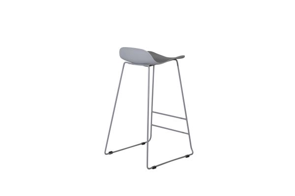 Imagine Wave Bar Chair - Picioare din gri - Plastic gri