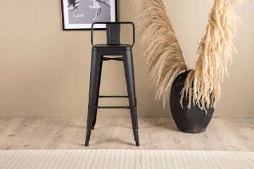 Imagine Tempe Bar Chair 4-pack - Matte black / Metal