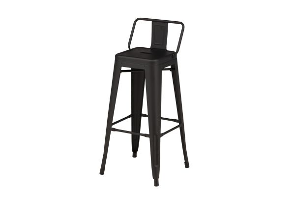 Imagine Tempe Bar Chair 4-pack - Matte black / Metal