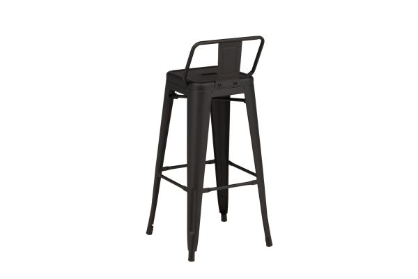 Imagine Tempe Bar Chair 4-pack - Matte black / Metal