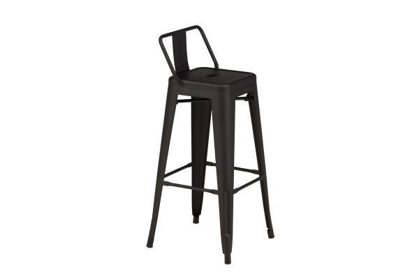 Imagine Tempe Bar Chair 4-pack - Matte black / Metal