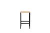 Imagine Please fully translate Polly Bar Chair 2-pack - Black / Nature Rubberwood , Seat Rope