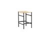 Imagine Please fully translate Polly Bar Chair 2-pack - Black / Nature Rubberwood , Seat Rope