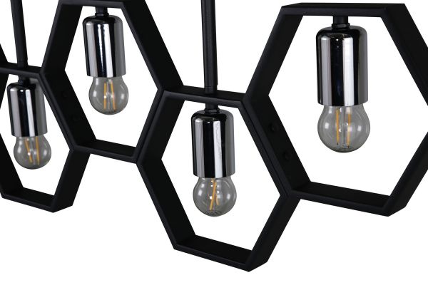 Imagine Queen B Pendant Lamp L800*W42*H260 Black