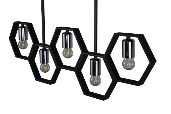 Imagine Queen B Pendant Lamp L800*W42*H260 Black