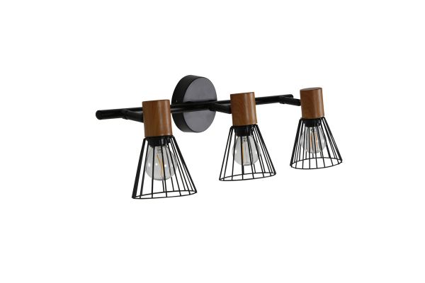 Imagine Lampa de perete Atticus L485 * W165 * H150 Negru