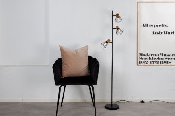 Imagine Lampa de podea Atticus L240 * W200 * H1385 Negru