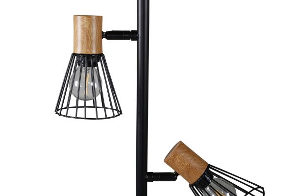 Imagine Lampa de podea Atticus L240 * W200 * H1385 Negru