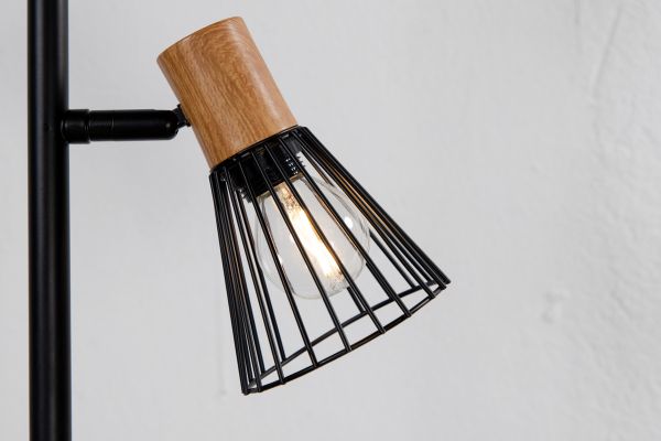 Imagine Lampa de podea Atticus L240 * W200 * H1385 Negru