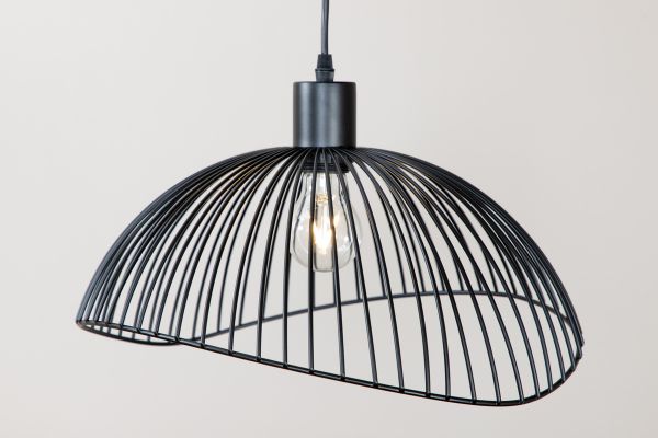 Imagine Lampa pendant Elsa L400*W340*H220 Negru