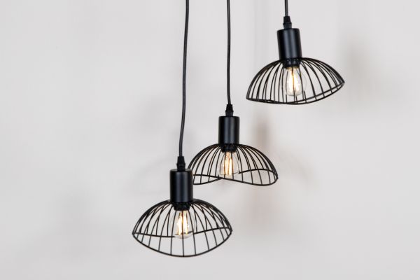 Imagine Lampă pendant Elsa D400*H1400 negru