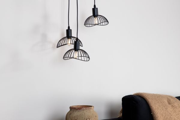 Imagine Lampă pendant Elsa D400*H1400 negru