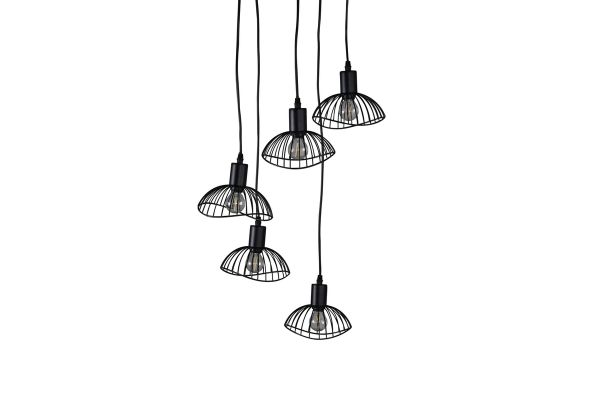 Imagine Lampa de tavan Elsa Pendant D440*H1400 Negru