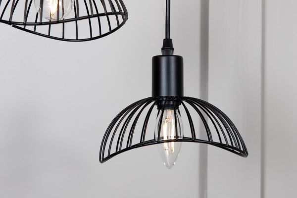 Imagine Lampa de tavan Elsa Pendant D440*H1400 Negru