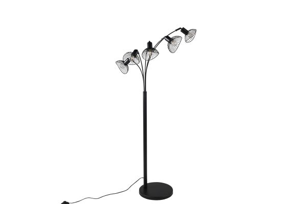 Imagine Lampa de podea Elsa L810 x W360 x H1523 Negru