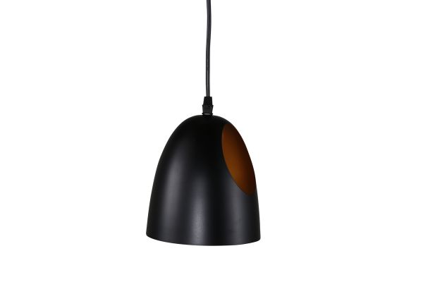 Imagine Cu lampa pendent Elda D150*H920 Negru / Cupru