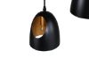 Imagine Lampa pendul Elda D400*H1070 Negru / Cupru