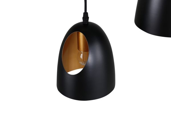 Imagine Lampa pendul Elda D400*H1070 Negru / Cupru