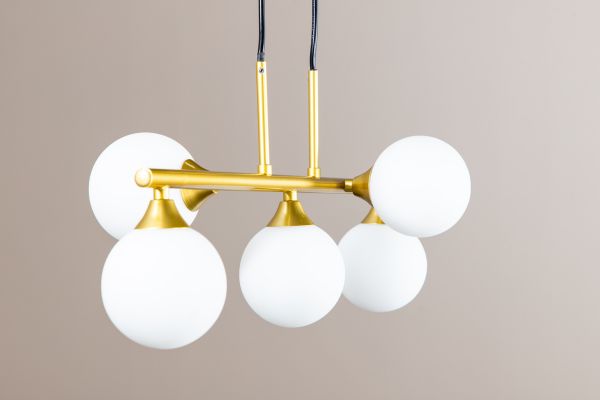 Imagine Orb Pendant Lamp L630*W270*H270 Brass