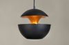 Imagine Lustra Sol Pendant Black / Brass D250 * H240