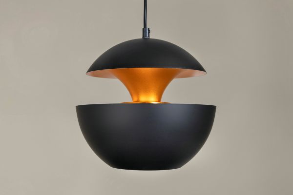 Imagine Lustra Sol Pendant Black / Brass D250 * H240